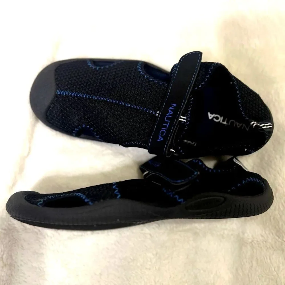 Nautica Big Kid Kettle Protective Water Shoe US SZ 4 NWOT/BOX Resort Beach Gift